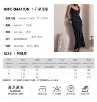 Novedad de verano, vestido ajustado con tirantes finos y cuello oscilante, diseño elegante, para ir al trabajo - details 1