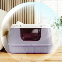Caja de Arena para Gatos Grande Cama de Literia Antideslizante con Mango Ideal para Razas Grandes - details 6