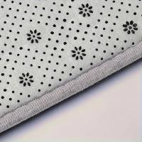Alfombrilla absorbente para pies acolchada de color sólido para diferentes habitaciones, esponja espesa de franela, cuarto de ducha, alfombrilla antideslizante, alfombrilla de entrada - details 3