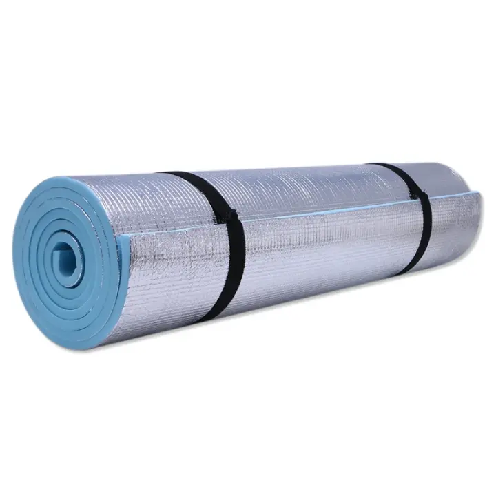 Esterilla de Yoga duradera de 6mm de espesor, almohadilla antideslizante para ejercicio, gimnasio, entrenamiento, Camping - 1