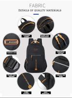 Mochila escolar Oxford impermeable, bolsa de ordenador de negocios, mochila de viaje informal, bolsa escolar para estudiantes de secundaria - details 4