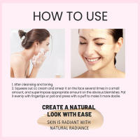1/2/3 Uds CC crema base impermeable iluminador corrector hidratante control de aceite protector solar SPF 50 producto de maquillaje - details 1