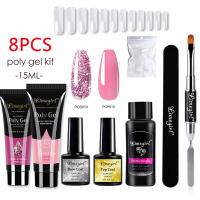 Kit de Extensión de Uñas de Gel Franco Manicura Casera DIY para Principiantes - details 2