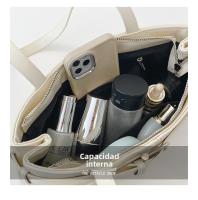 Bolso de las axilas de textura premium, bolso de hombro portátil informal versátil de estilo simple para viajar a la moda para mujer - details 3