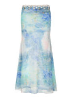 BUNO-Conjunto de vestido transparente con estampado Tie Dye para vacaciones, estilo playero, conjuntos sexys ajustados de 2 piezas, camisetas sin mangas, faldas trompeta de cintura baja - details 13