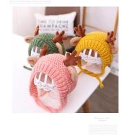 Gorro de Bebé de Ciervo Elk con Cuernos Cálido Gorro de Peluche para Invierno Otoño - details 10