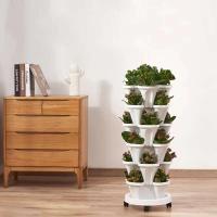 Nuevo Maceta apilable para plantas de plántulas, máquina de siembra de fresas de plástico, - details 4