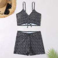 Bikinis de cintura alta para mujer _ bañadores con botones _ bañadores con motivos florales _ bóxers - details 9