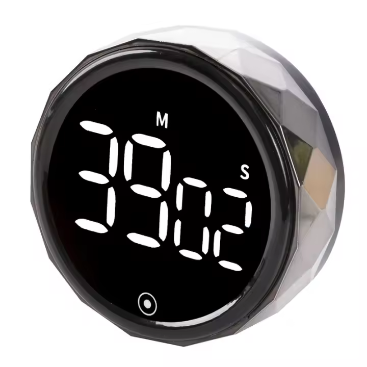 Temporizador Giratorio Portátil Magnético LED Silenciador Temporizador Cocina Cuenta Atrás Belleza Ejercicio Recordatorio - 1