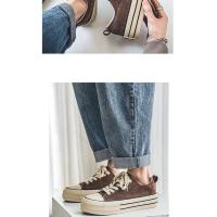 Zapatos de Lona para Hombre Suaves Zapatillas Deportivas Transpirables con Plataforma - details 19