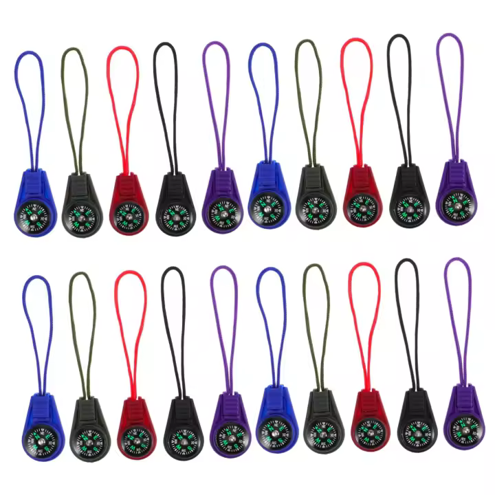 Brújula para niños y niñas Brújula con cordón para aventuras al aire libre Senderismo Camping Escalada - 1