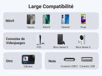 Cable USB A a C de Carga Rápida UGREEN Tipo de Trenza de Nylon para Samsung Galaxy, iPhone, OPPO Reno, Xiaomi 15 Pro, Redmi K80 Pro, Huawei Mate Accesorios de Electrónica - details 10