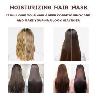 Mascarillas nutritivas para el cabello, tratamiento para reparar el cabello dañado, tratamiento para el cuero cabelludo, fortalecimiento del cabello sedoso, productos suavizantes, 60g - details 6