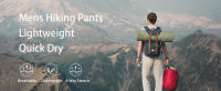 Pantalones de senderismo para hombres MAGCOMSEN ligeros secado rápido con bolsillos con cremallera cintura elástica para trabajo y entrenamiento estilo de moda normal temporada aplicable primavera/verano - details 0