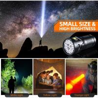 Luz Led Recargable, 200000 Lúmenes, Súper Brillante, Impermeable IPx45, 5 Modos De Luces Flash - details 1