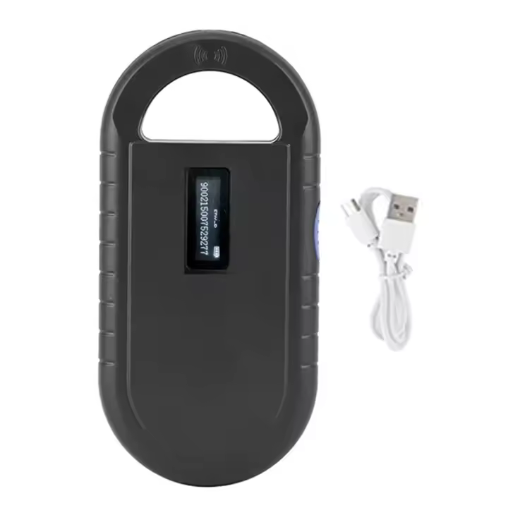 Minichip de mano para mascotas, escáner con USB, RFID, fdx-b, ISO11784/5, lector de identificación de animales, perro, gato, caballo - 1