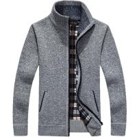 Suéteres de cuello alto para hombre, cárdigans informales, tops de otoño e invierno - details 5