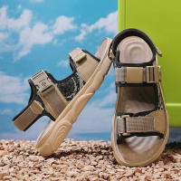 Sandalias deportivas de verano para hombre, zapatos de senderismo acuático para playa, cómodas, transpirables, informales, antideslizantes, para interiores y exteriores - details 1