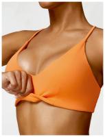 Sujetador de mujer con correa cruzada sujetador de yoga transpirable entrenamiento sexy espalda hermosa top de fitness - details 22