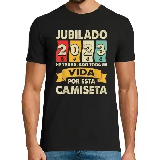 Divertido Jubilado 2023 Hombre Mujer Re Camisetas regalo jubilación - 1