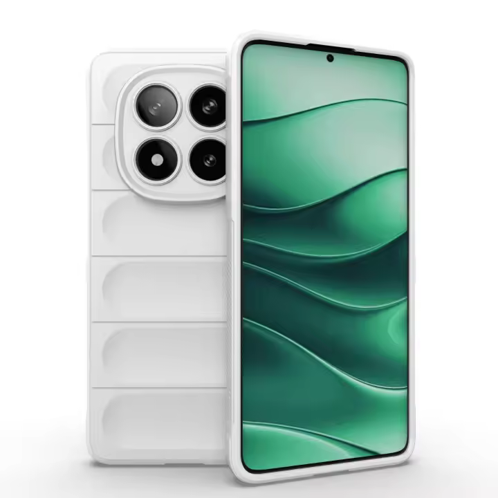 Compatible con Redmi Note 14 Pro 5G / Xiaomi Poco X7 Funda de teléfono con parachoques suave de TPU a prueba de golpes - 1
