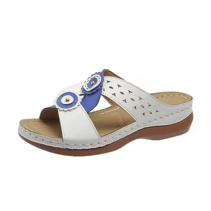 Calzado deportivo de cuña de verano para mujer, calzado compacto y de moda. - 1