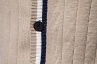 Chaqueta de punto de tendencia de suéter de manga larga con cuello en V para hombre de otoño e invierno - details 38
