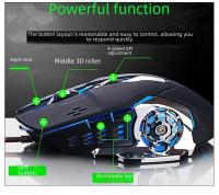 Ratón recargable inalámbrico con Bluetooth, dispositivo electrónico recargable con USB, retroiluminación, juego de PC - details 4