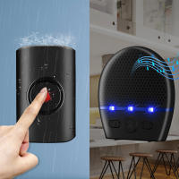 Elecpow-timbre de puerta inalámbrico para el hogar, timbre de puerta inteligente impermeable para exteriores, 38 canciones, sin enchufe, receptor, Flash LED, alarma de seguridad - details 2