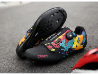 Nuevos zapatos de bicicleta de carretera, zapatillas de ciclismo para hombres, zapatillas de deporte para clítoris de montaña, tacos de ruta, zapatos planos de velocidad para bicicleta de cross, zapatos de Pedal Spd para mujeres - details 15
