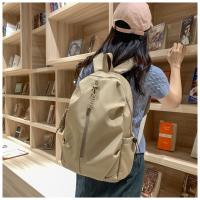 Mochila de estudiante de secundaria, bandolera de viaje informal para hombre, moda street style, mochilas de estudiante universitaria para mujer - details 19
