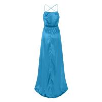 Elegante Vestido Largo de Satén con Cintura Alta Estilo de Boda Delgado para Mujeres - details 9