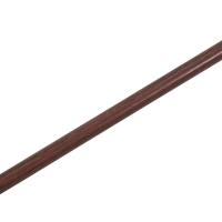 Varillas extensibles con resorte telescópico, Riel de cortina de tensión, 70-120cm, color madera - details 5
