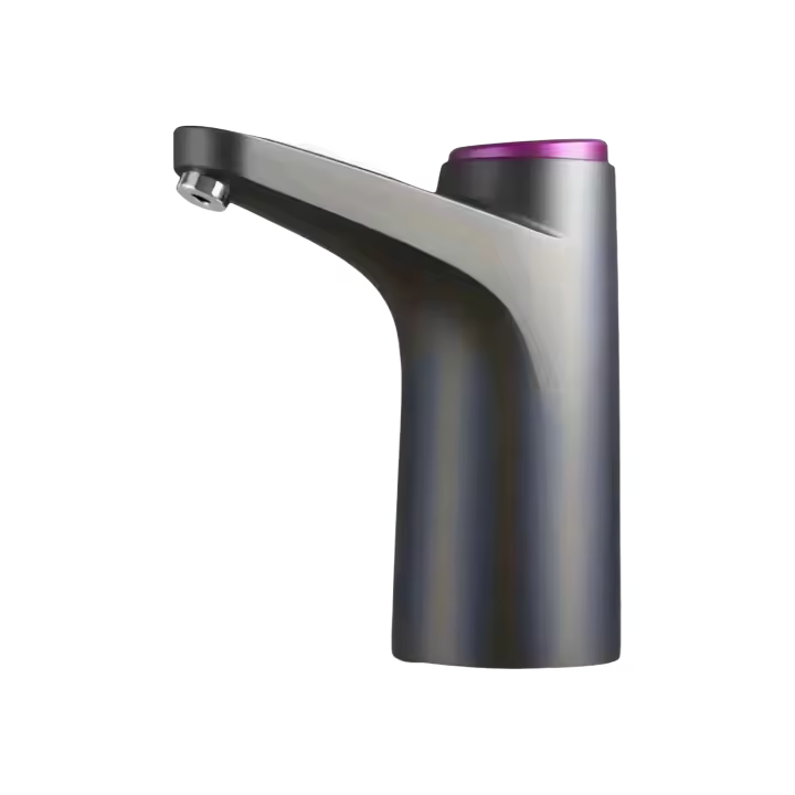 Bomba De Agua Eléctrica Recargable Para Cubetas De Agua Adecuada Para Uso En Casa Oficina Y Dormitorio Fácil De Llevar - 1