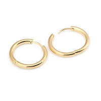 Aretes de Cuerda de Metal Dorado de 18K Diseño Redondo Rectangular de Alta Calidad - details 42