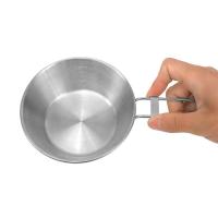 Taza de sierra de acero inoxidable 300/550ml 304, villa al aire libre para acampar y hacer picnic, tazón de sopa colgante apilable - details 2