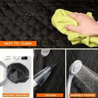 Funda 100% impermeable para el asiento del coche del perro, con ventana de malla, antiarañazos, antideslizante - details 3