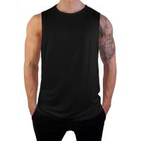 Summer Gym Tank Tops Men Mesh Running Sport Fitness Sleeveless Shirt Plain Quick Dry Bodybuilding Singlets Men's Clothing - details 2