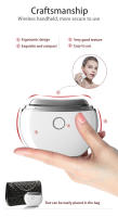 Herramientas faciales eléctricas Gua Sha - Herramienta para esculpir el rostro/Dispositivo de elevación Masajeador con vibración calentada y luz roja - details 7
