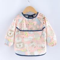 Baberos de manga larga para bebé, delantal impermeable para comer, arte de alimentación, recién nacido, eructo, 2 piezas - details 10