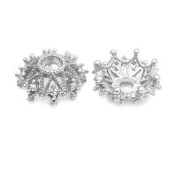Cuentas de Flor de Latón Dorado 18K Joyería de Alta Calidad para Collar Pulseras - details 1