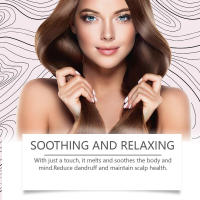 HOEGOA mejora el cabello seco y encrespado, nutre el cabello suave, aceite capilar para el cuidado del cuero cabelludo. - details 6