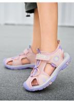 Sandalias De Playa De Verano Para Niños, Zapatos De Moda Para Exteriores, Antideslizantes, Fondo Suave, Sombreado, Zapatos Cómodos De Cuero Para Niños Y Niñas - details 14