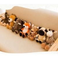 Juguetes de Peluche Suaves León de la Selva, Elefante, Tigre, Perro, Zorro, Mono, Ciervo - details 8