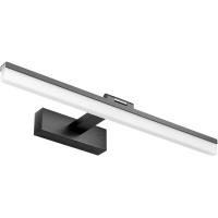 Lámpara LED de 32W Lámpara de espejo Aplique Blanco Frio 6000K Luz natural para Espejo Muebles de Maquillaje Aparato Montado en la Pared, Negro, 120CM - details 19