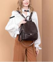 Mini Bolso de Hombre para Mujer, Bolso de Hombre, Bolso de Hombre, Bolso de mano, mochilas de viaje, Café, Moderno - details 1