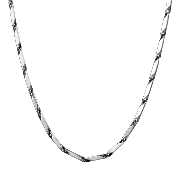 Collares Hombre, Cadena Maple Inoxidizable Hombre Audaz, Estilo Hip Hop Street Dance, Cadena Clavícula, Joyería Masculina, Joyas para Hombre - 1