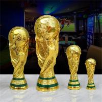 Trofeos de fútbol de resina dorada, decoraciones de resina, regalos para fanáticos, manualidades de decoración para el hogar y la oficina - details 12