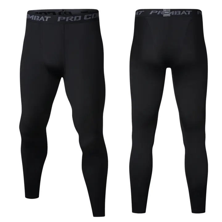 Leggings de compresión de alto rendimiento para hombres, mallas de entrenamiento físico para mejorar el rendimiento físico y la comodidad al correr - 1