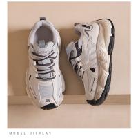 Zapatillas deportivas de suela gruesa para mujer, zapatillas casual slip-on, tenis planas, transpirables, cómodas y gruesas, invierno - details 10